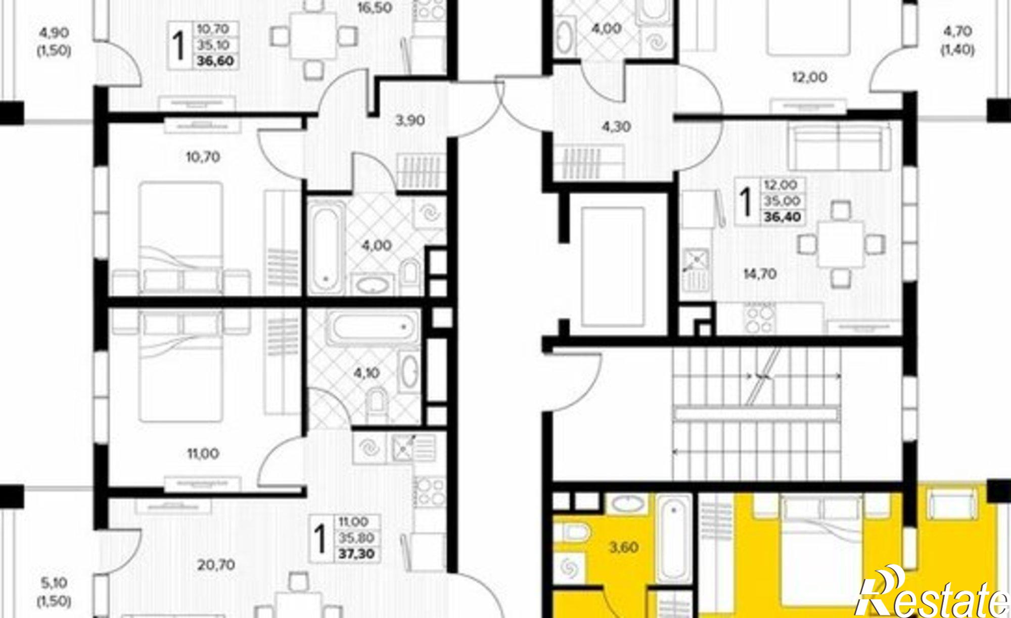 Купить квартиру за 10 584 400 рублей на муниципальный округ Анапа, село Сукко, Мирная улица, 11к1