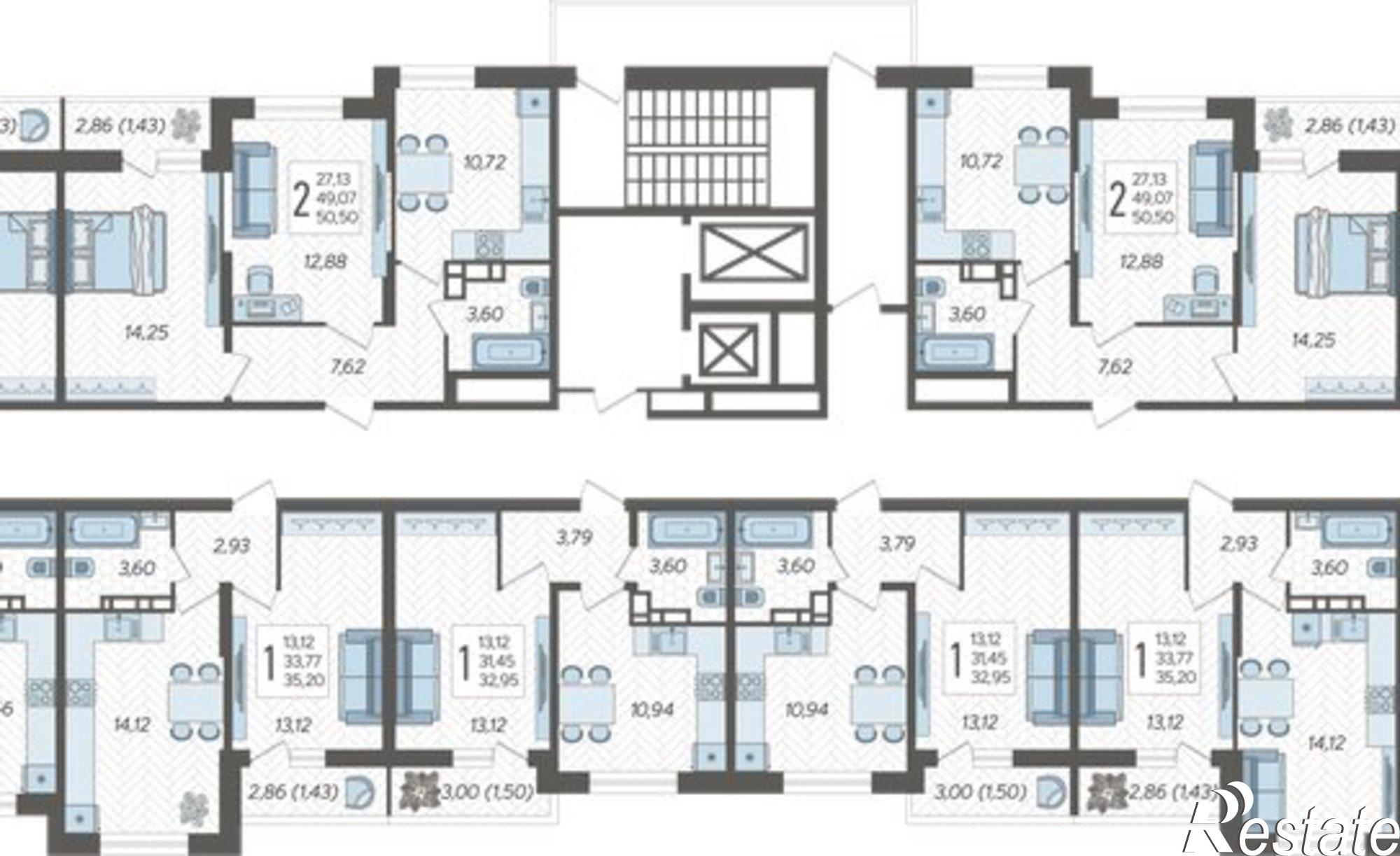 Купить квартиру за 6 577 330 рублей на Краснодар, Богатырская улица, 11