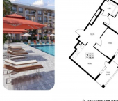 2-комн, 59 кв м, этаж 2/8 Мирная улица, 11 к5