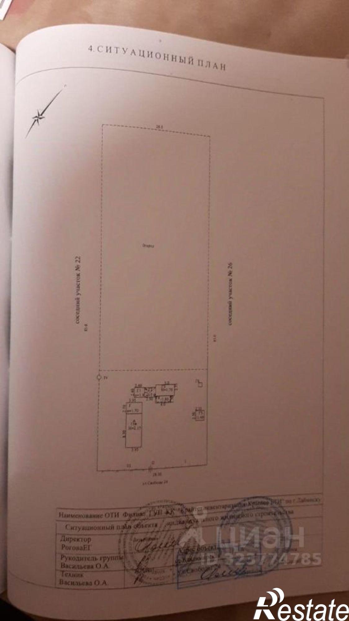 Купить землю, земельный участок за 2 000 000 рублей на улица Свободы, 24