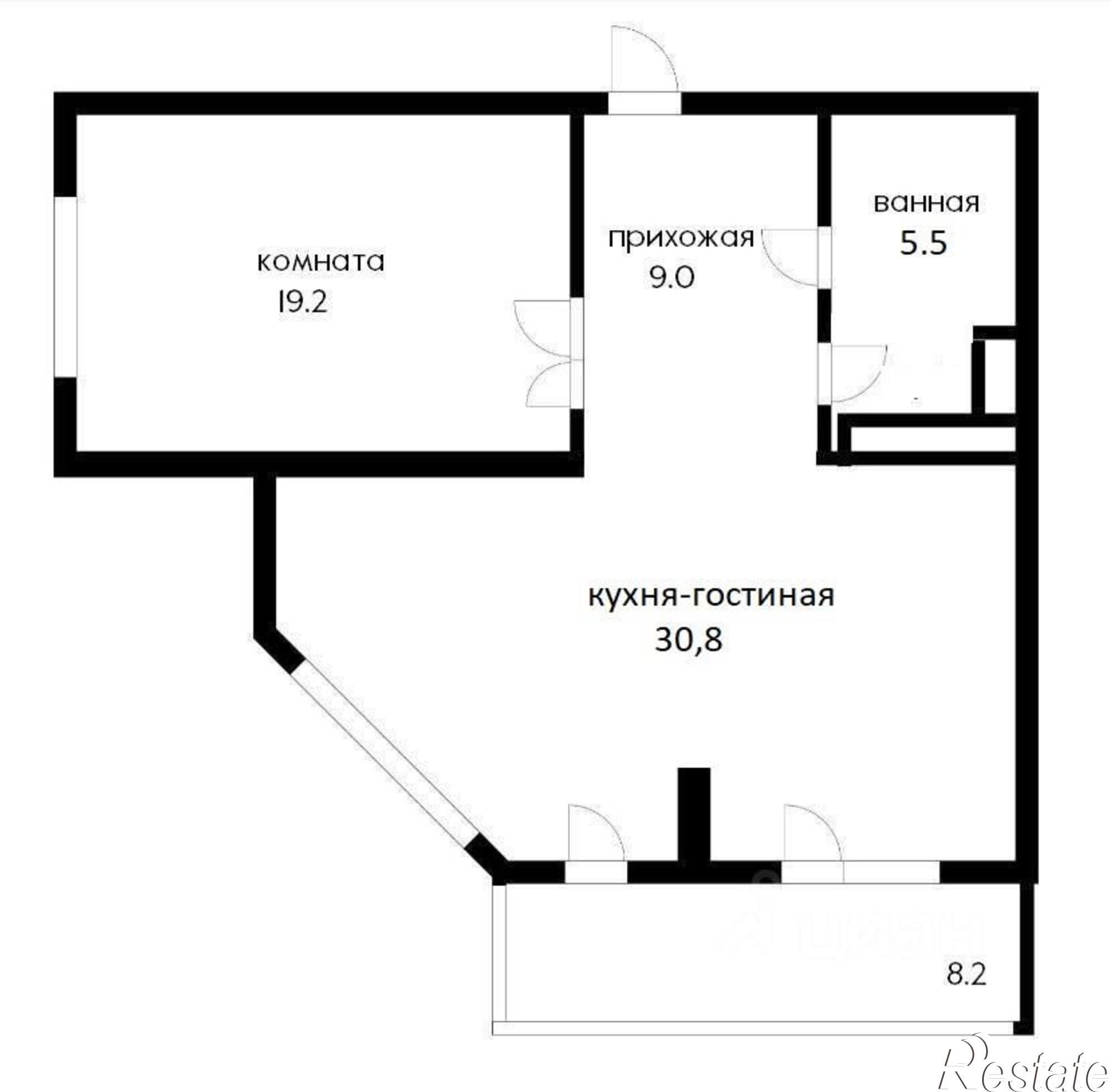 Купить квартиру за 14 500 000 рублей на Краснодар, микрорайон Центральный