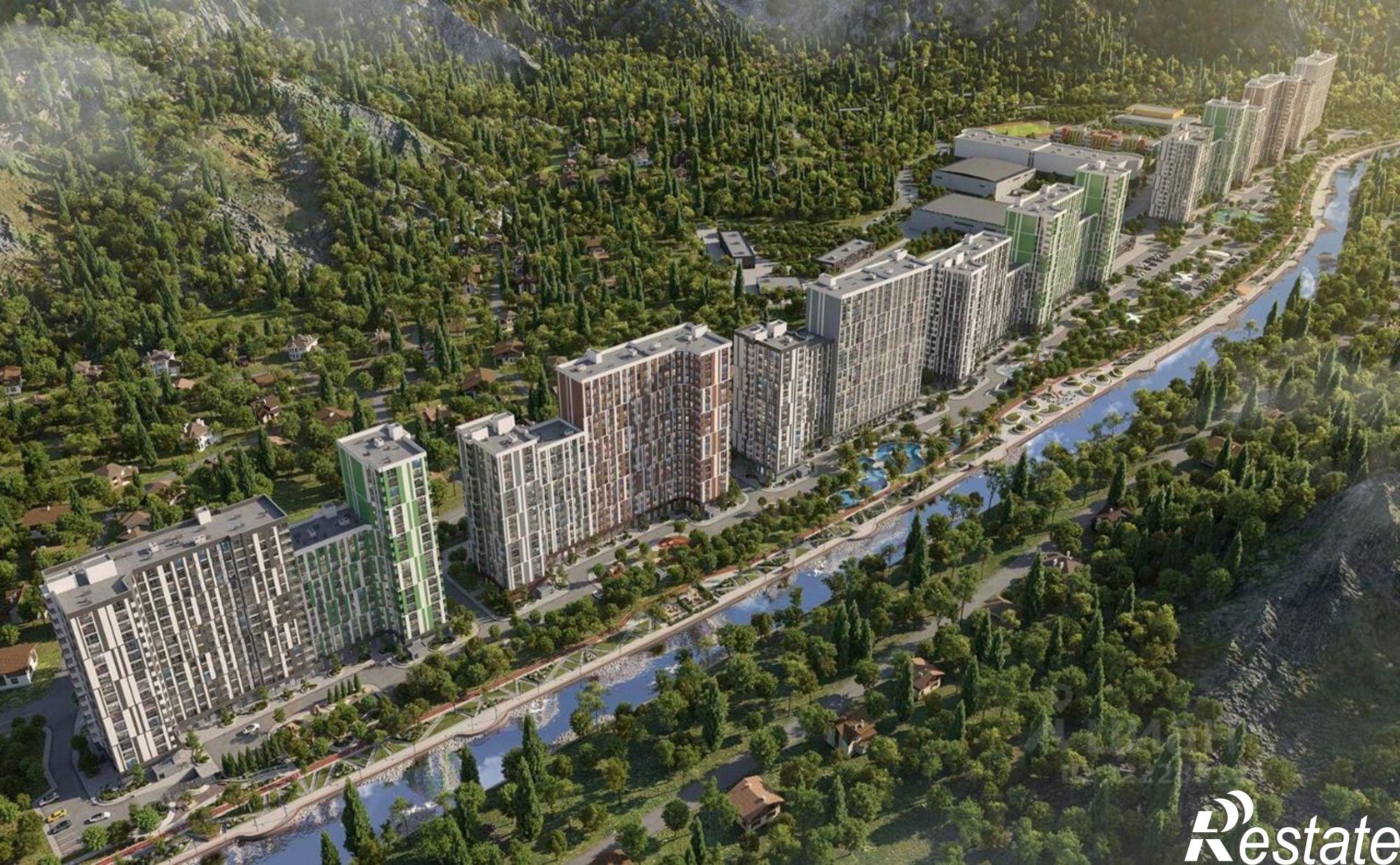 Купить квартиру за 17 296 000 рублей на Сочи, Краснодонская улица