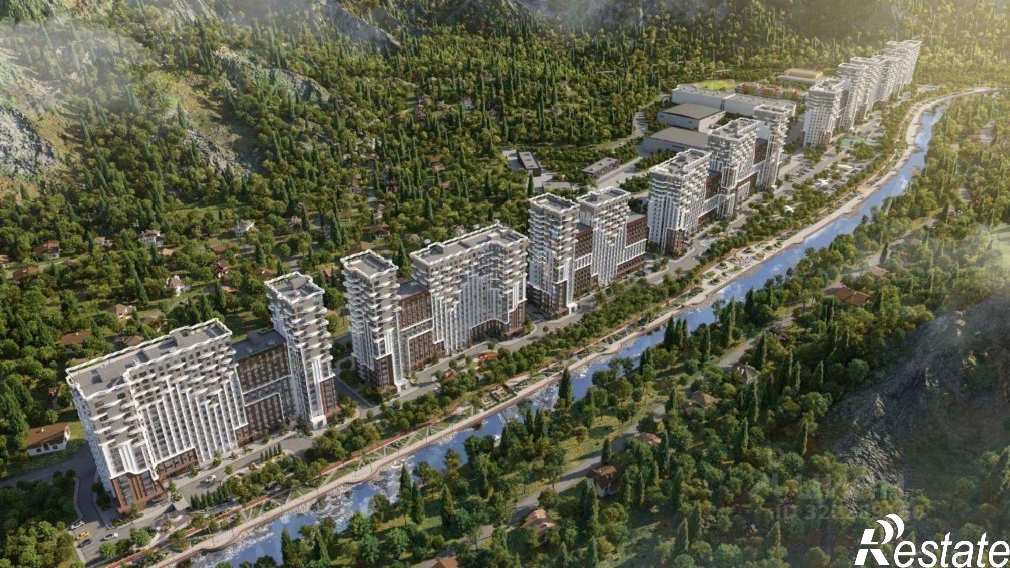 Купить квартиру за 17 296 000 рублей на Сочи, Краснодонская улица