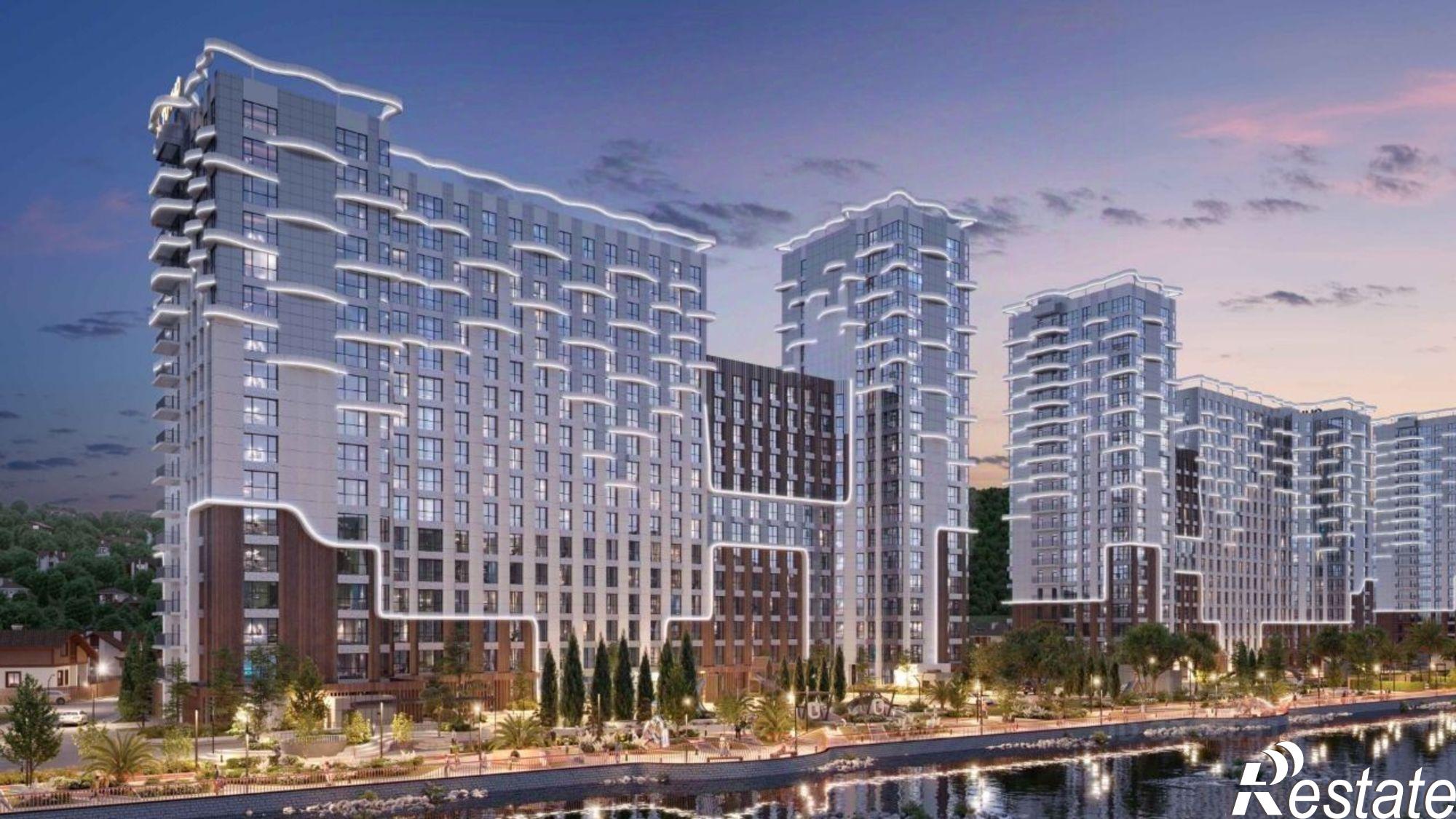 Купить квартиру за 17 296 000 рублей на Сочи, Краснодонская улица