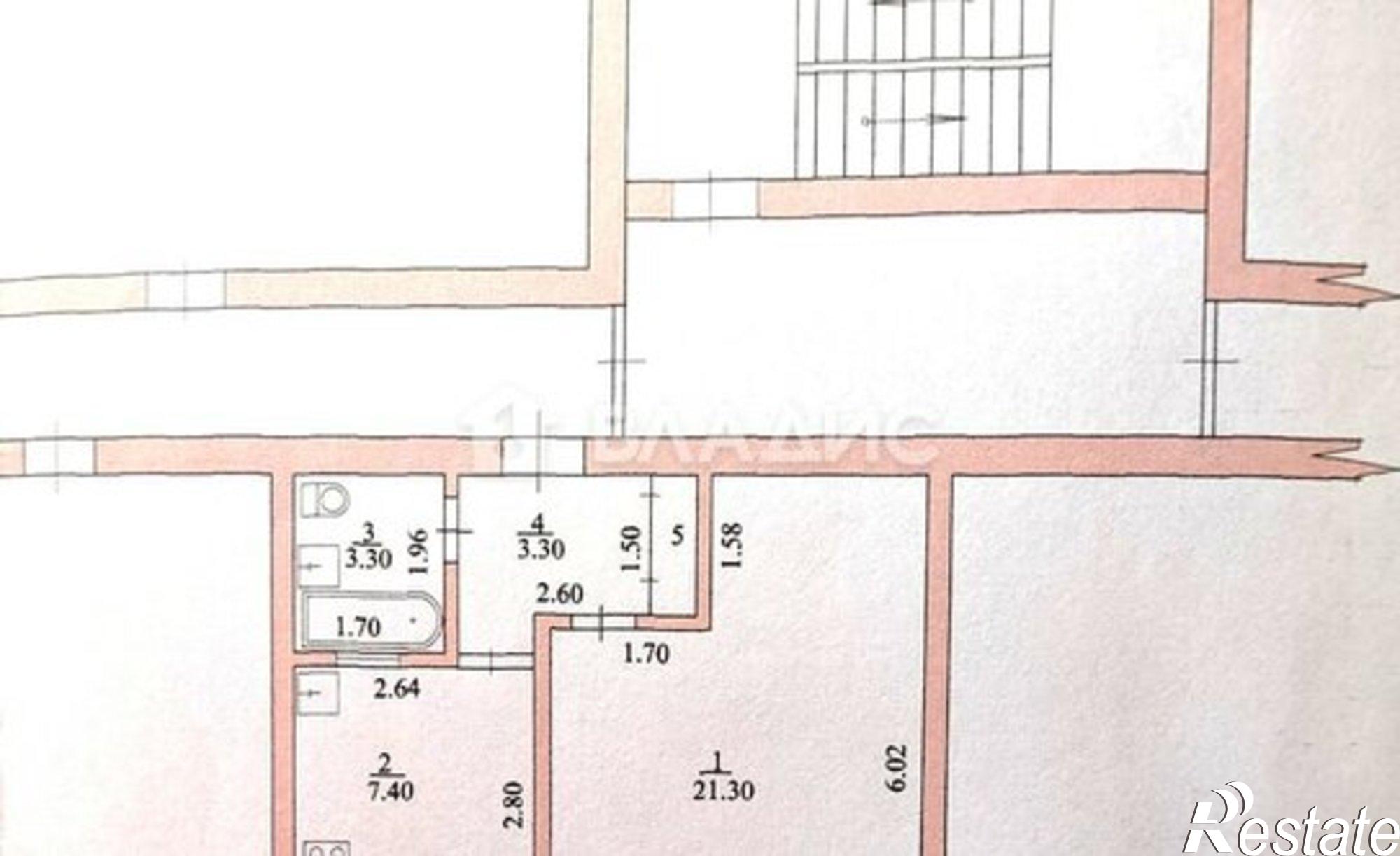 Купить квартиру за 3 900 000 рублей на Ейск, Кирпичная улица, 12