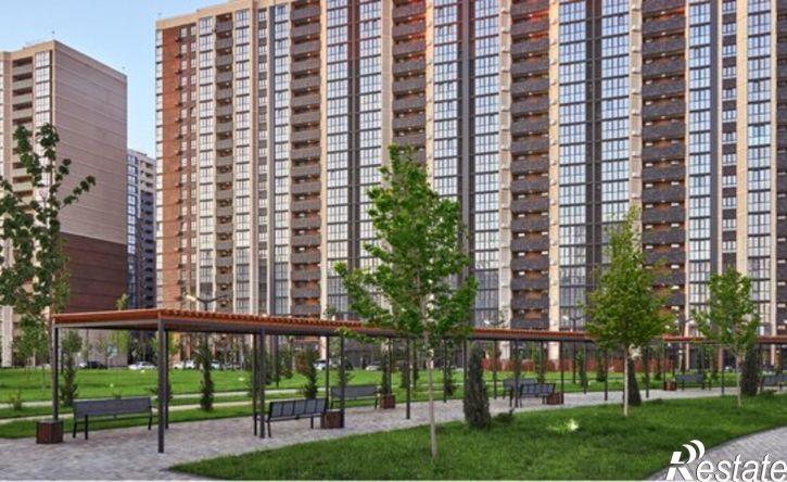 2-комн квартира в новом доме Краснодар, микрорайон Образцово