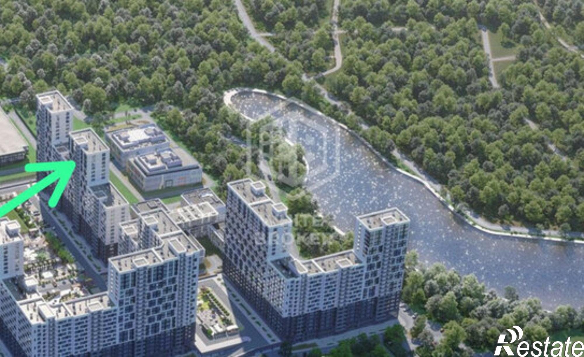 Купить квартиру за 12 500 000 рублей на Краснодар, Обрывная улица, 132/1к20