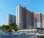 1-комн, 40кв м, этаж 14/17 улица Западный Обход, 45 к2