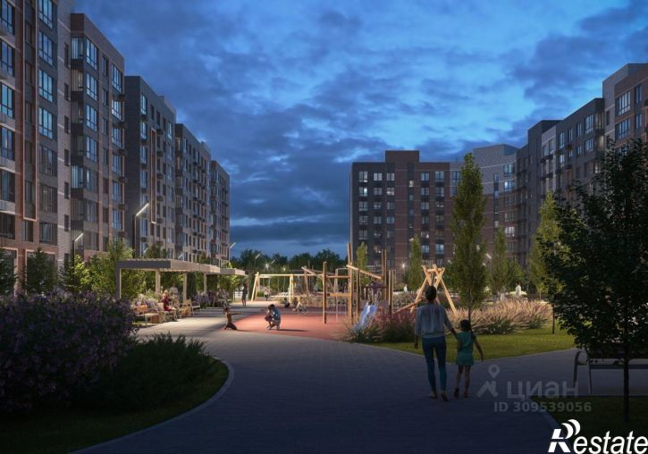 1-комн квартира в новом доме