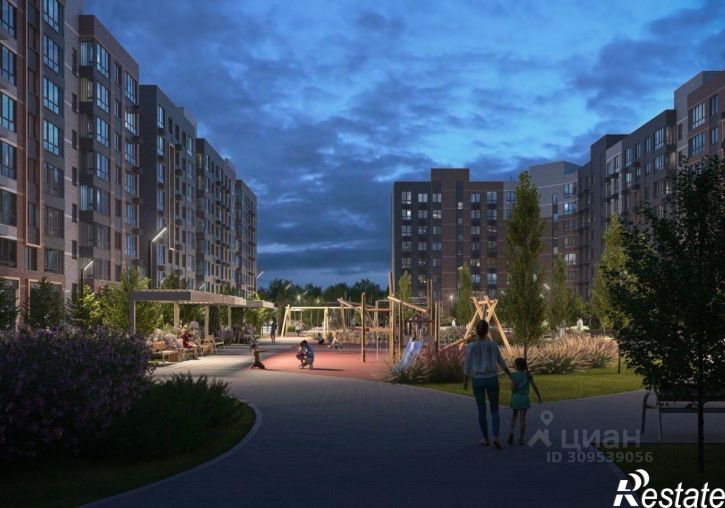 1-комн квартира в новом доме