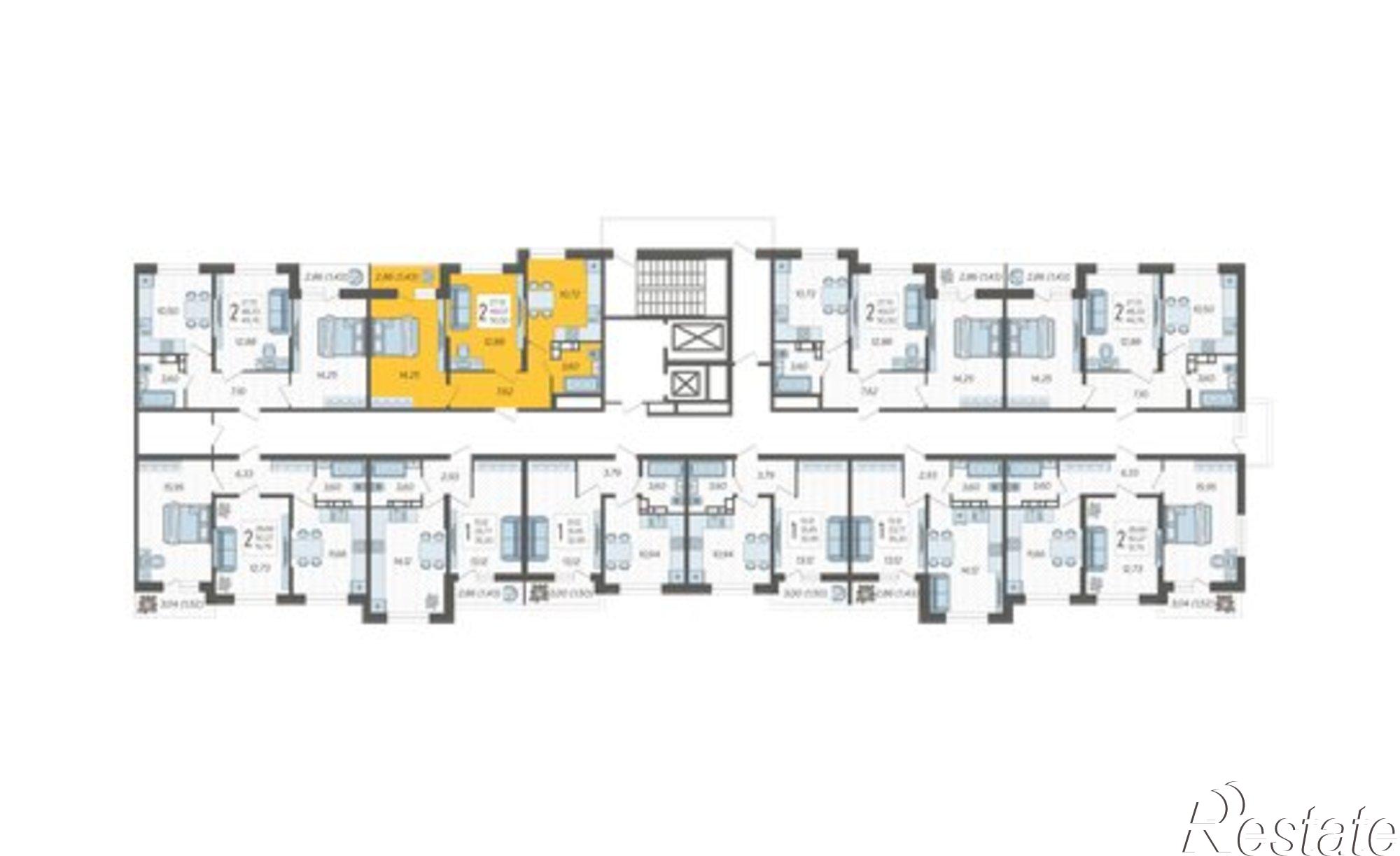 Купить квартиру за 6 615 500 рублей на Краснодар, Богатырская улица, 11