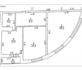 2-комн, 62кв м, этаж 8/8 ул Рябиновая, 2Б