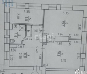 3-комн, 76кв м, этаж 1/4 улица Коммунаров, 249
