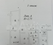 3-комн, 64.1кв м, этаж 1/9 Уральская ул, 190