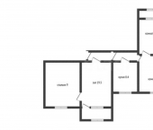 3-комн, 78кв м, этаж 4/9 улица Благоева, 48