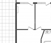 1-комн, 35кв м, этаж 1/3 Карельская улица, 51/7