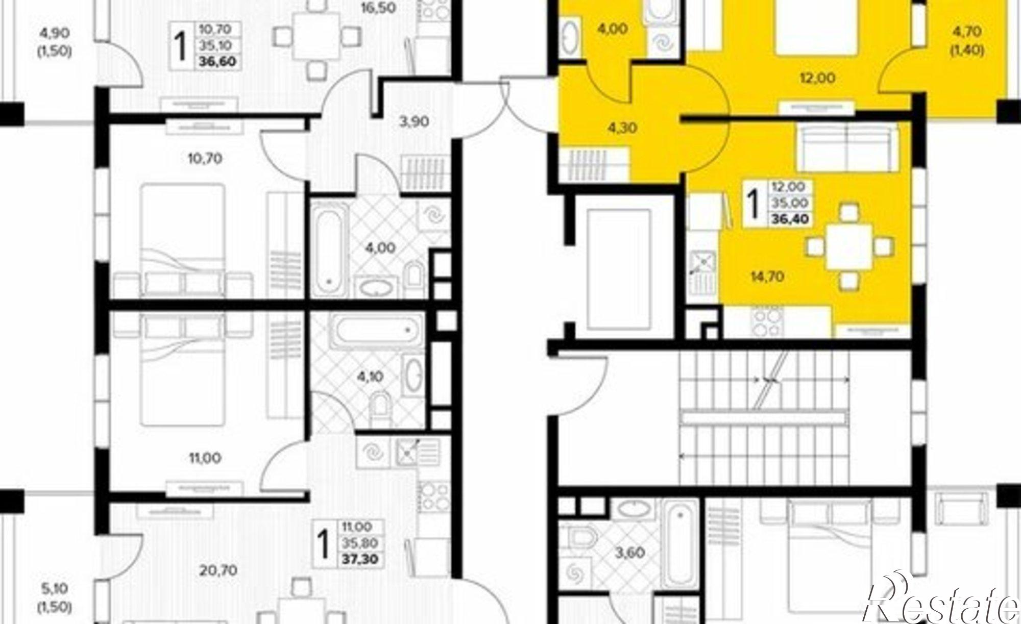 Купить квартиру за 10 028 200 рублей на муниципальный округ Анапа, село Сукко, Мирная улица, 11к1