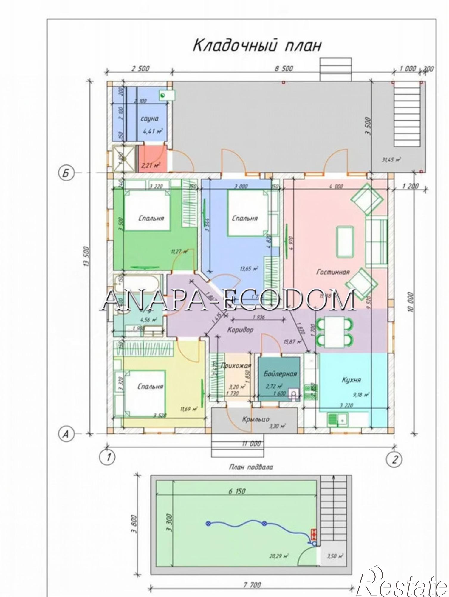 Купить дачу, дом, коттедж за 11 000 000 рублей на улица Крюкова