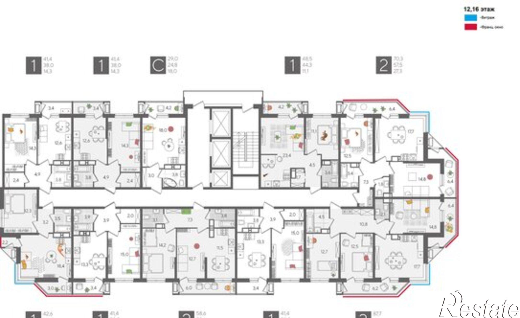 Купить квартиру за 9 045 900 рублей на Краснодар, микрорайон Черёмушки, ЖК Рекорд