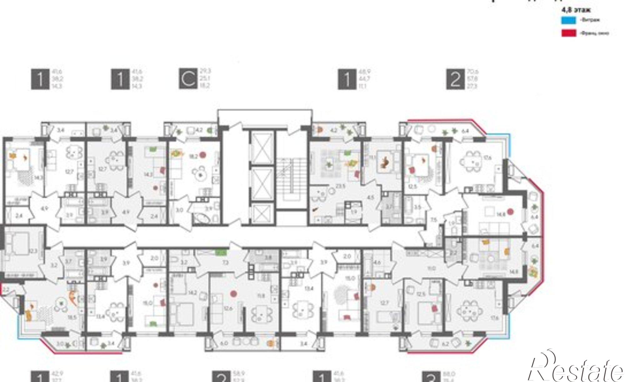 Купить квартиру за 8 939 840 рублей на Краснодар, микрорайон Черёмушки, ЖК Рекорд