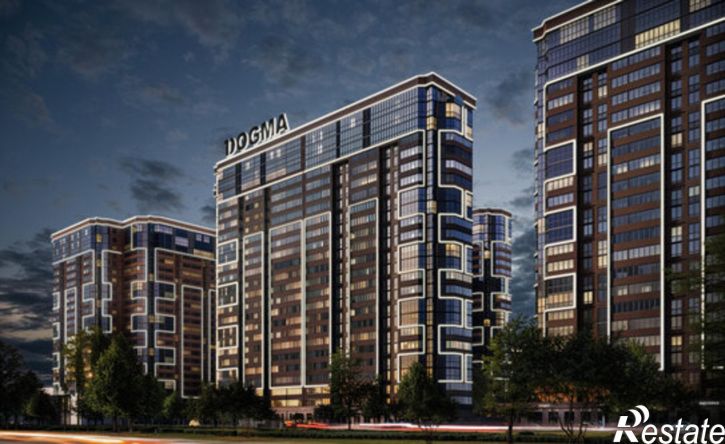 1-комн квартира в новом доме Краснодар, микрорайон Черёмушки, ЖК Рекорд