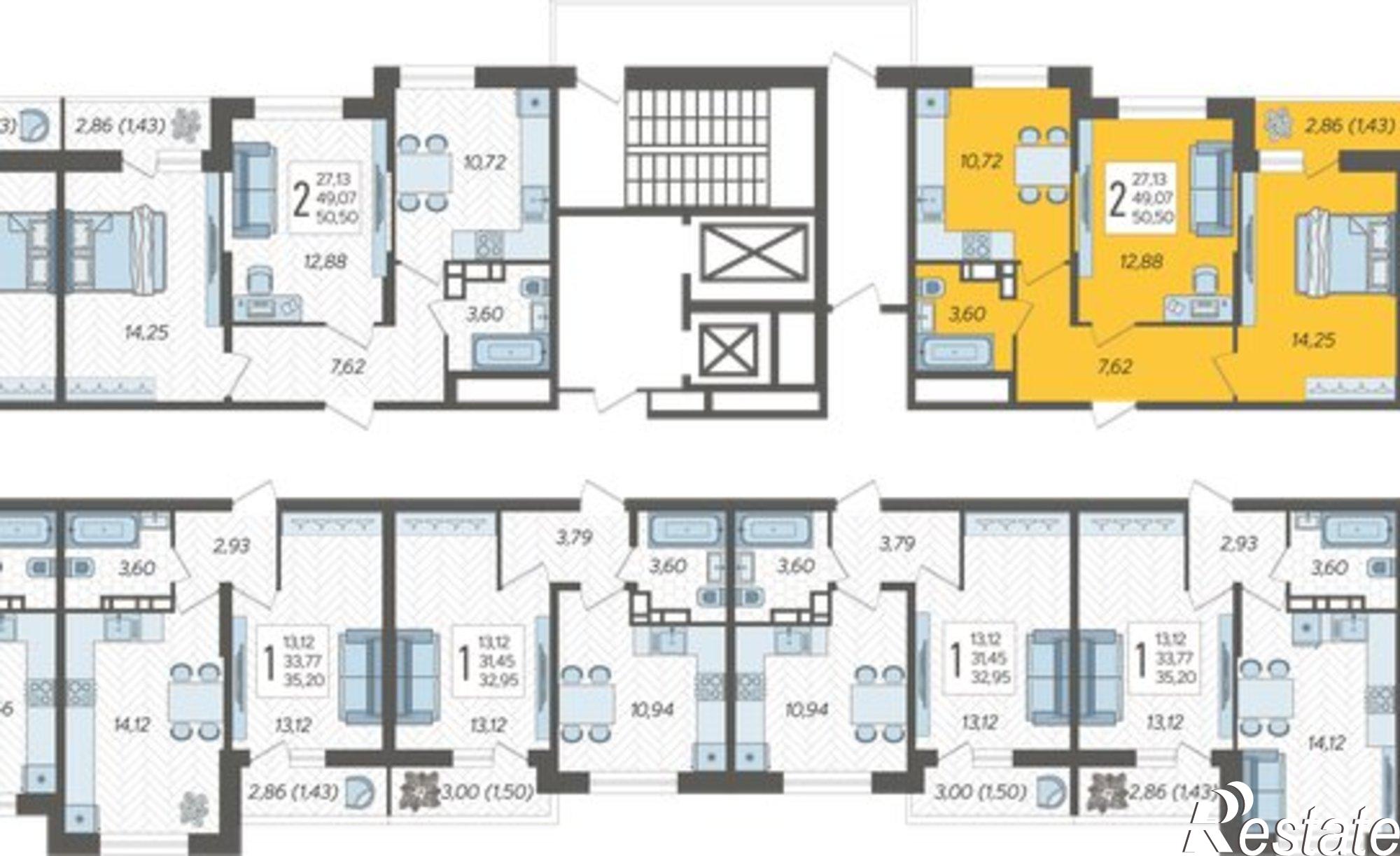 Купить квартиру за 6 514 500 рублей на Краснодар, Богатырская улица, 11
