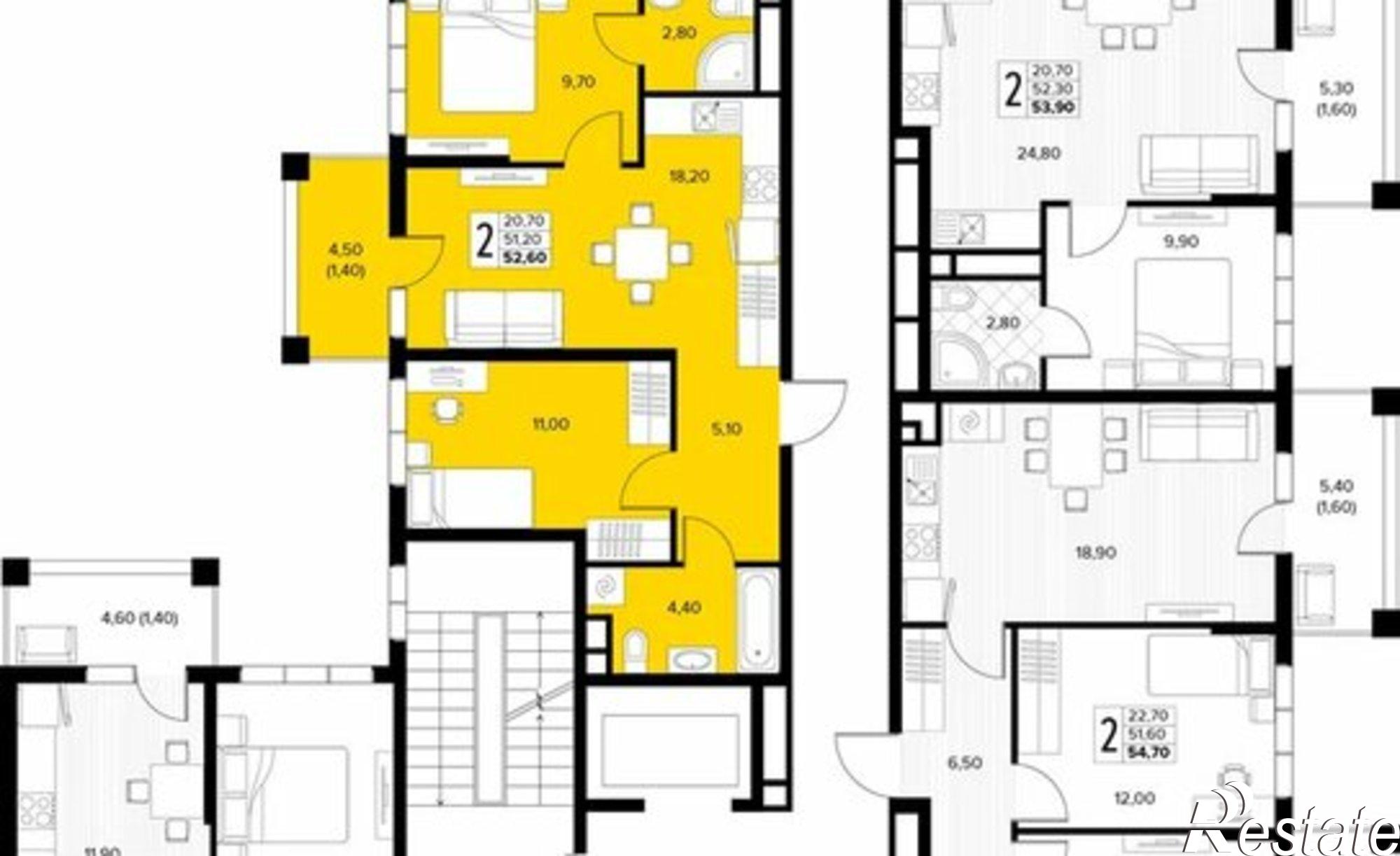 Купить квартиру за 12 282 100 рублей на муниципальный округ Анапа, село Сукко, Мирная улица, 11к1