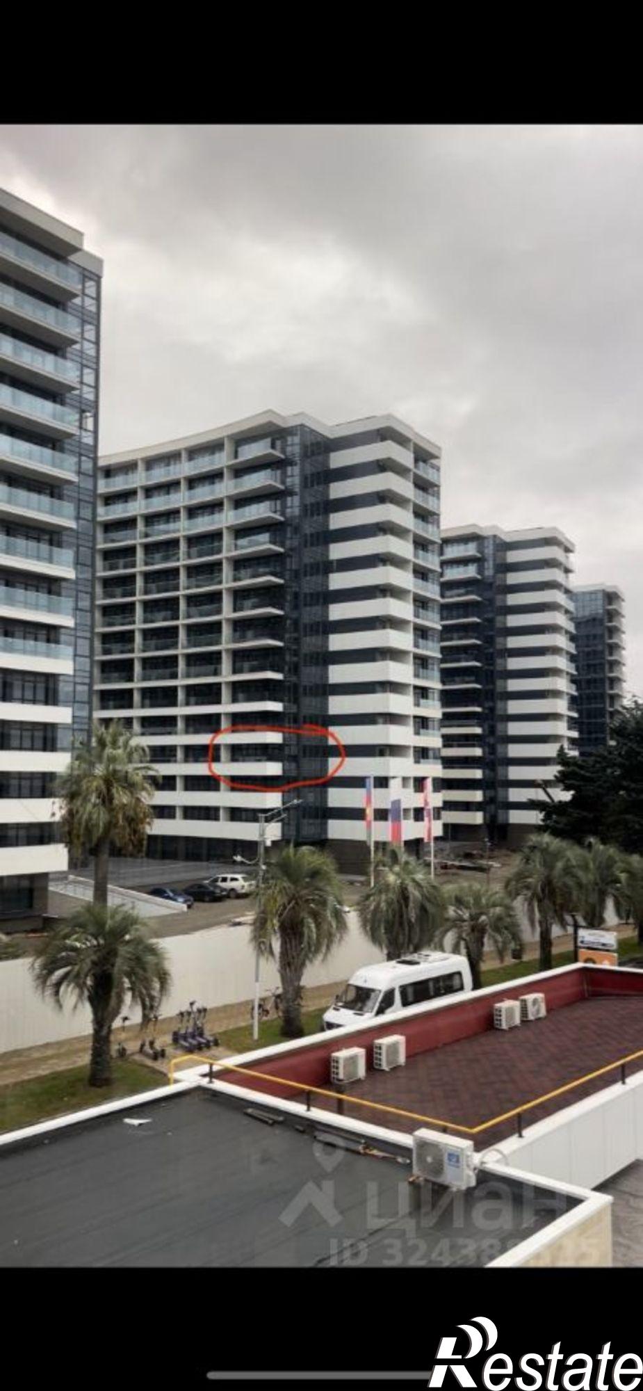 Купить квартиру за 35 900 000 рублей на Сочи, улица Просвещения, 32