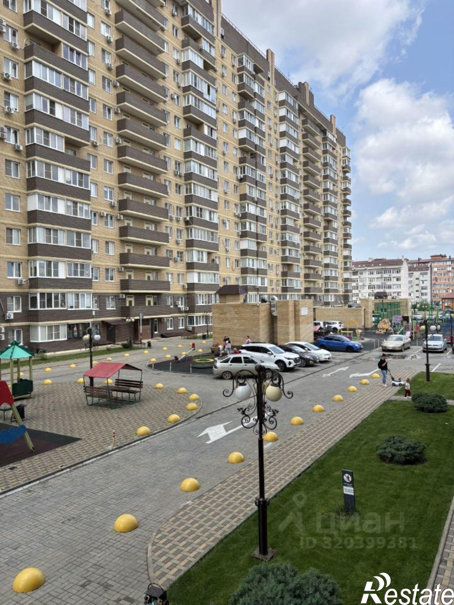 Купить квартиру за 7 500 000 рублей на Краснодар, Московская улица, 118к1