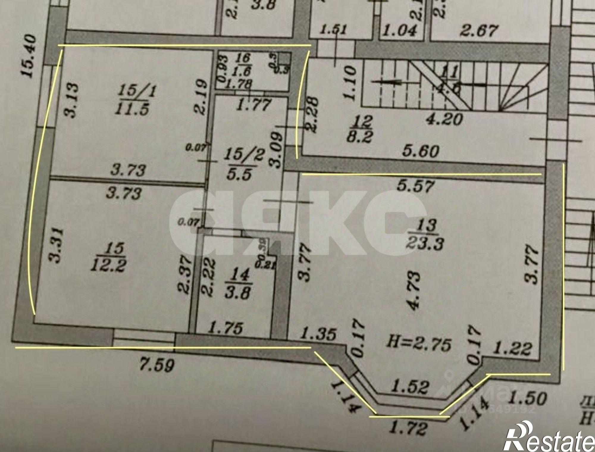 Купить квартиру за 7 300 000 рублей на Анапский район, Витязево с.