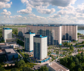 1-комн, 29кв м, этаж 14/24 Краснодар, Воронежская улица, 47/14