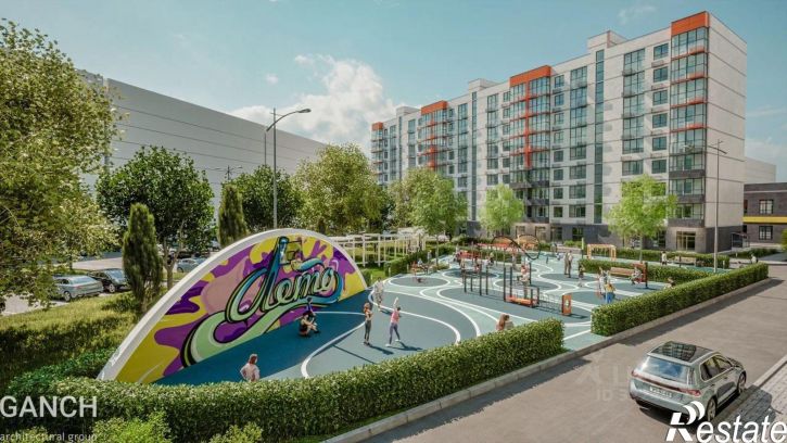 1-комн квартира в новом доме улица Западный Обход