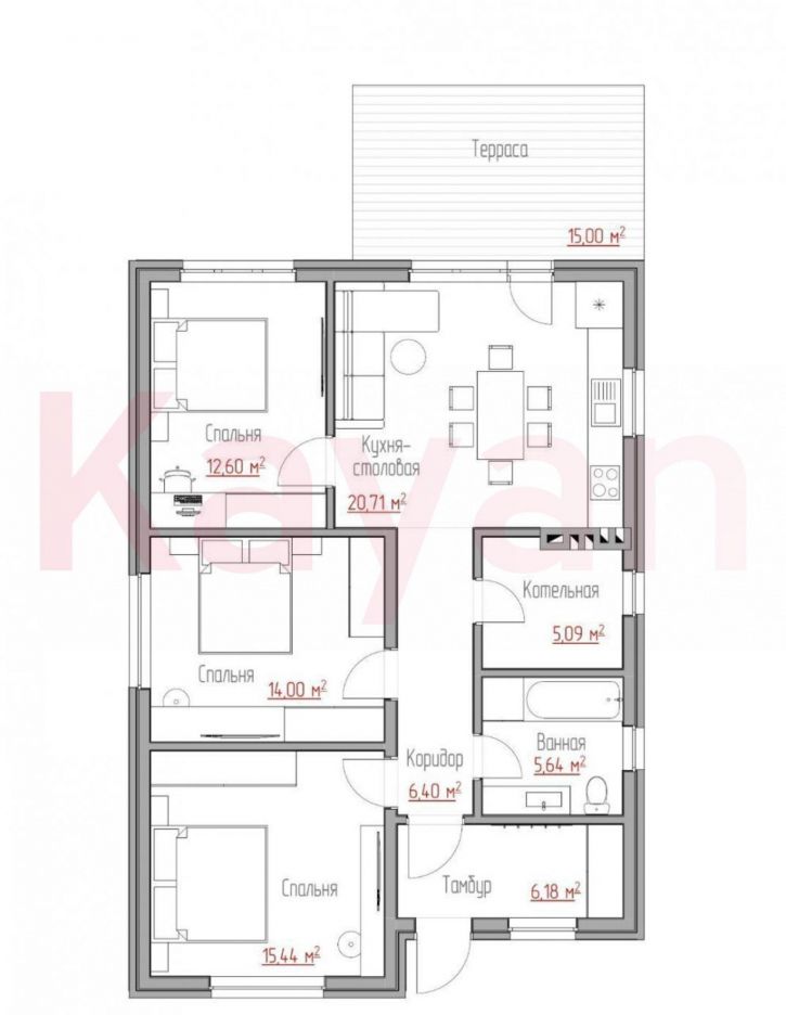 Коттедж/дом Сады Южные ул.