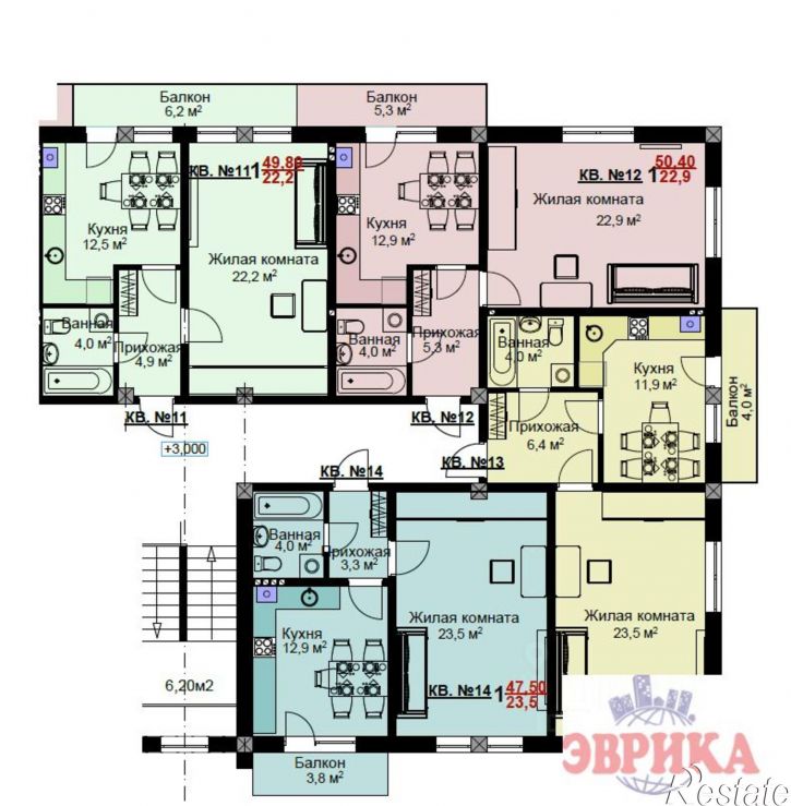 1-комн квартира Привокзальная улица, 18,  д. 18