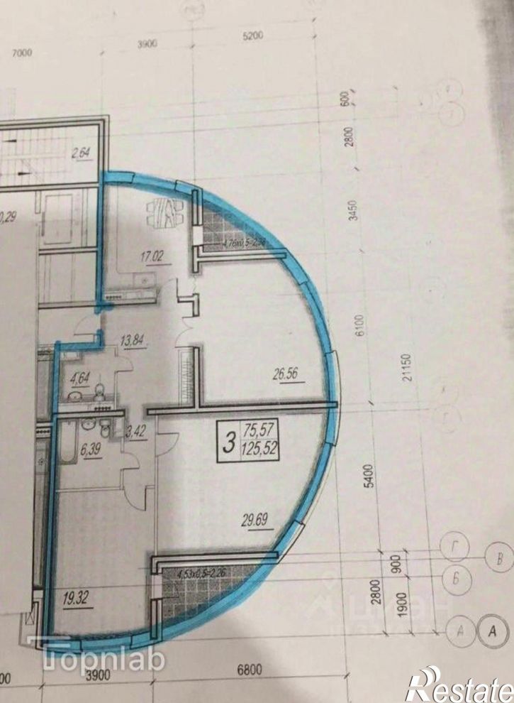 3-комн квартира Краснодар г., Центральный