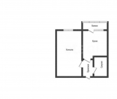 1-комн, 35кв м, этаж 8/8 Интернациональный бульвар, 110