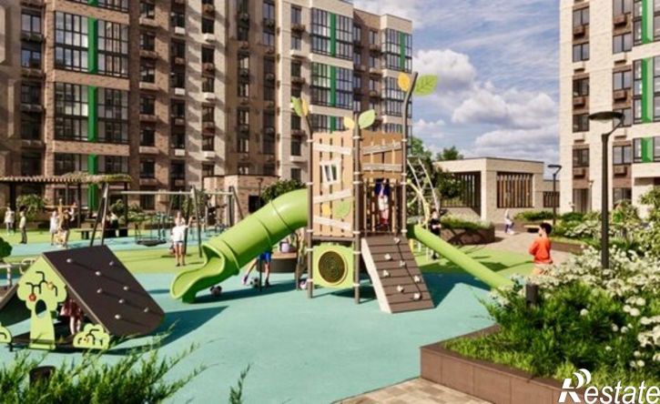 1-комн квартира в новом доме Краснодар, улица им. Мурата Ахеджака