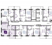 2-комн, 45кв м, этаж 20/24 ул им. Героя Яцкова И.В., 1/11