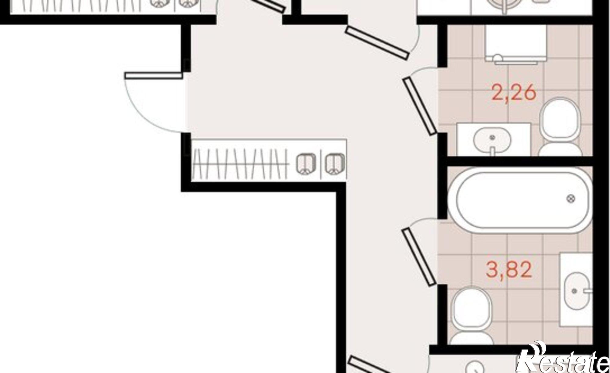 Купить квартиру за 9 127 800 рублей на Динской район, Южно-Кубанское сельское поселение, посёлок Южный, коттедж