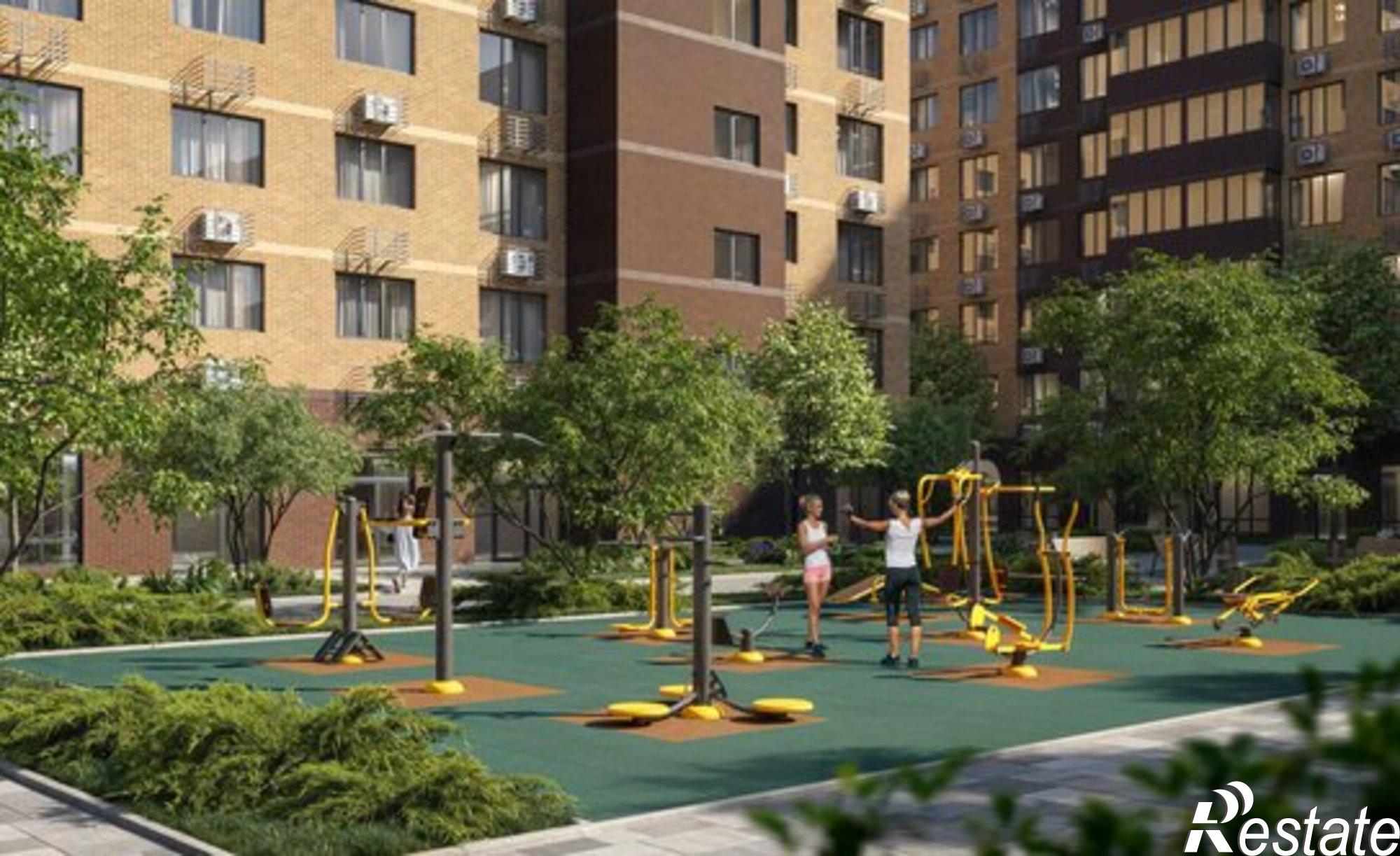 Купить квартиру за 8 438 100 рублей на Динской район, Южно-Кубанское сельское поселение, посёлок Южный, коттедж