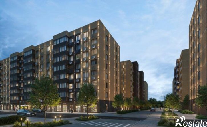 2-комн квартира в новом доме Динской район, Южно-Кубанское сельское поселение, посёлок Южный, коттедж