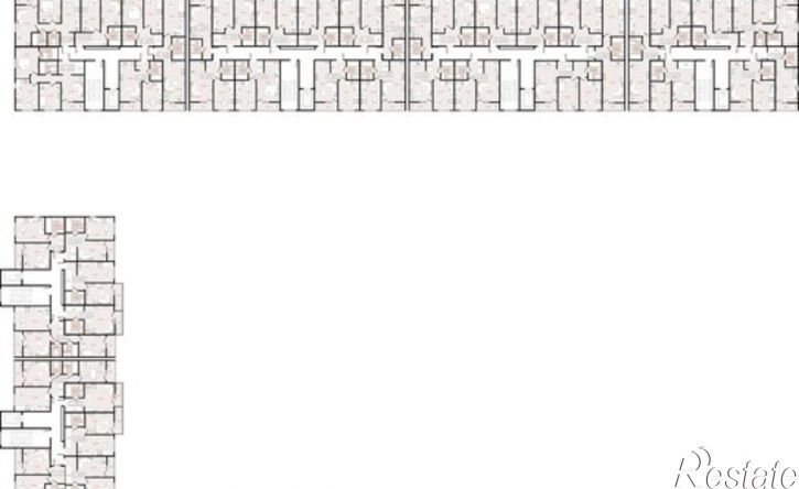 2-комн квартира в новом доме Динской район, Южно-Кубанское сельское поселение, посёлок Южный, коттедж