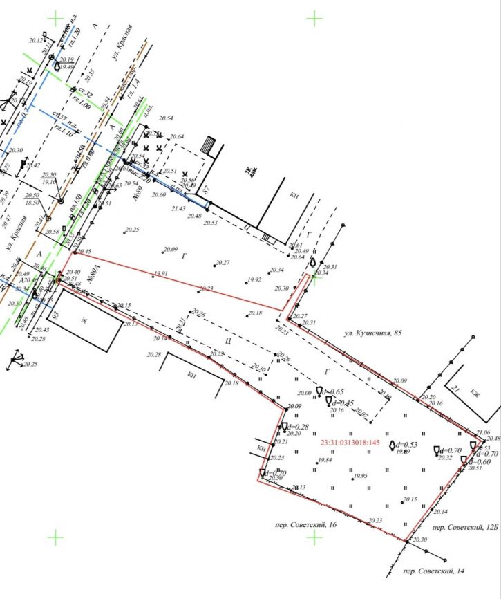 Земельный участок Красная улица