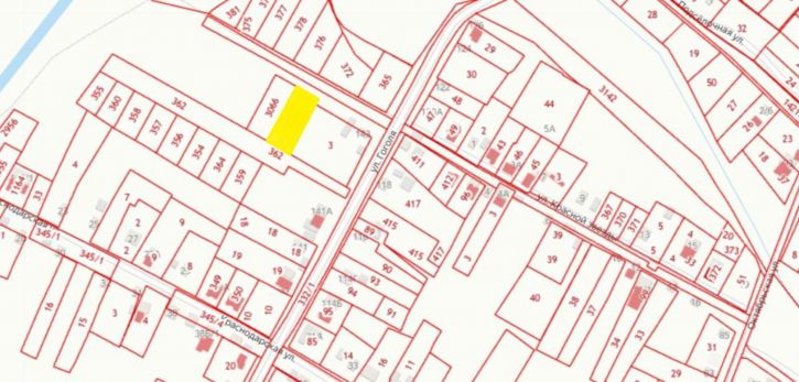 Земельный участок Красной Звезды улица