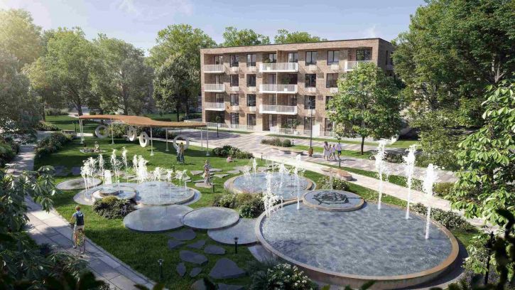 3-комн квартира в новом доме Николая Лебедева улица, д.1