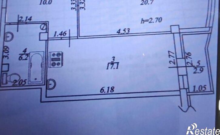 1-комн квартира улица Горького, 26,  д. 26