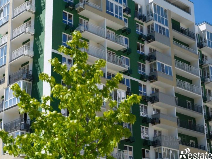 1-комн квартира в новом доме Сочи, улица Искры