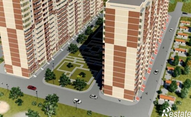1-комн квартира Краснодар, улица Селезнёва, 4/13к2