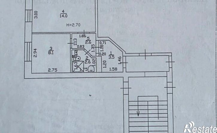 1-комн квартира Горячий Ключ, улица Герцена, 59к1
