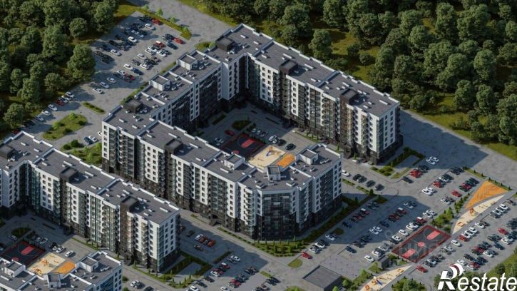 1-комн квартира в новом доме жилой комплекс Сады у моря